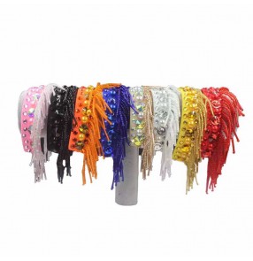 Customized size handmade bling Latin ballroom national standard dance competition performance diamond armband custom length size